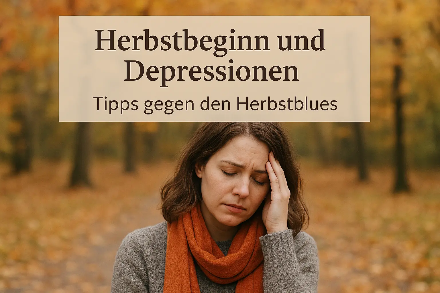 Herbstblues -Depressionen im Herbst